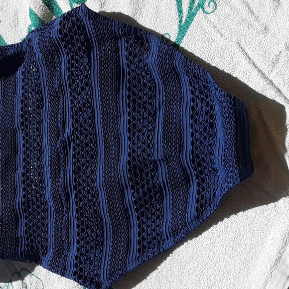 Bleu Rod Beattie sheer thing onepiece swimsuit - Picture 6 of 12